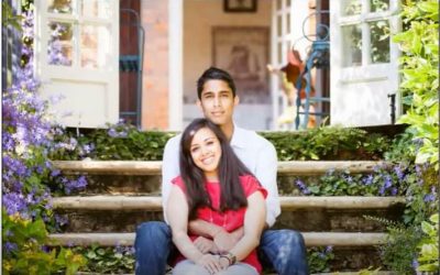 Hidcote Gardens Pre Wedding Photoshoot