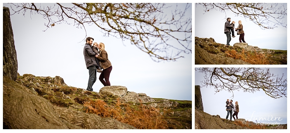 Relaxed family and maternity photoshoot at Bradgate Park